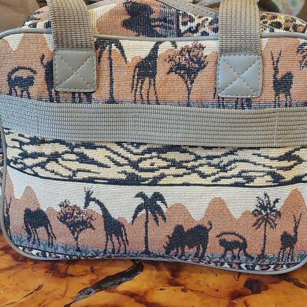 Vintage Safari Pioneer Express cotton canvas Carr… - image 6