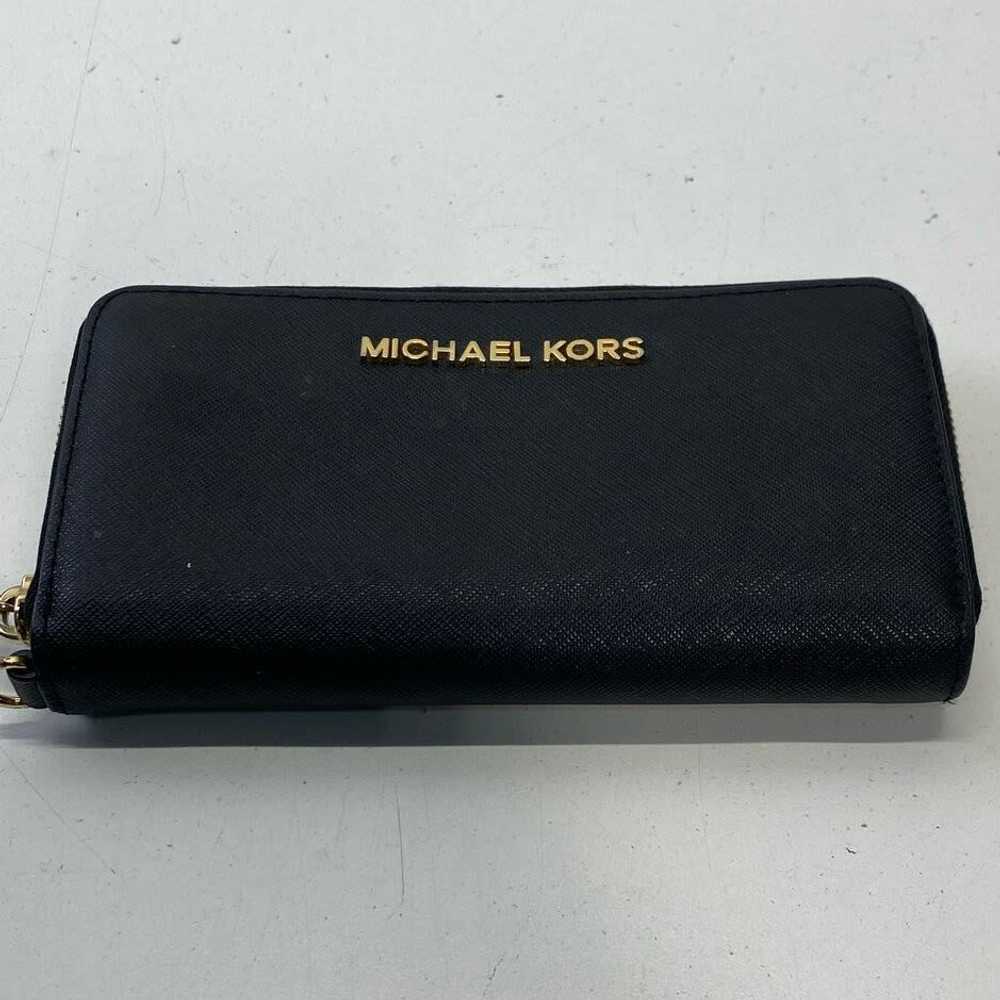 Coach Michael Kors Black Leather Wallet - image 1