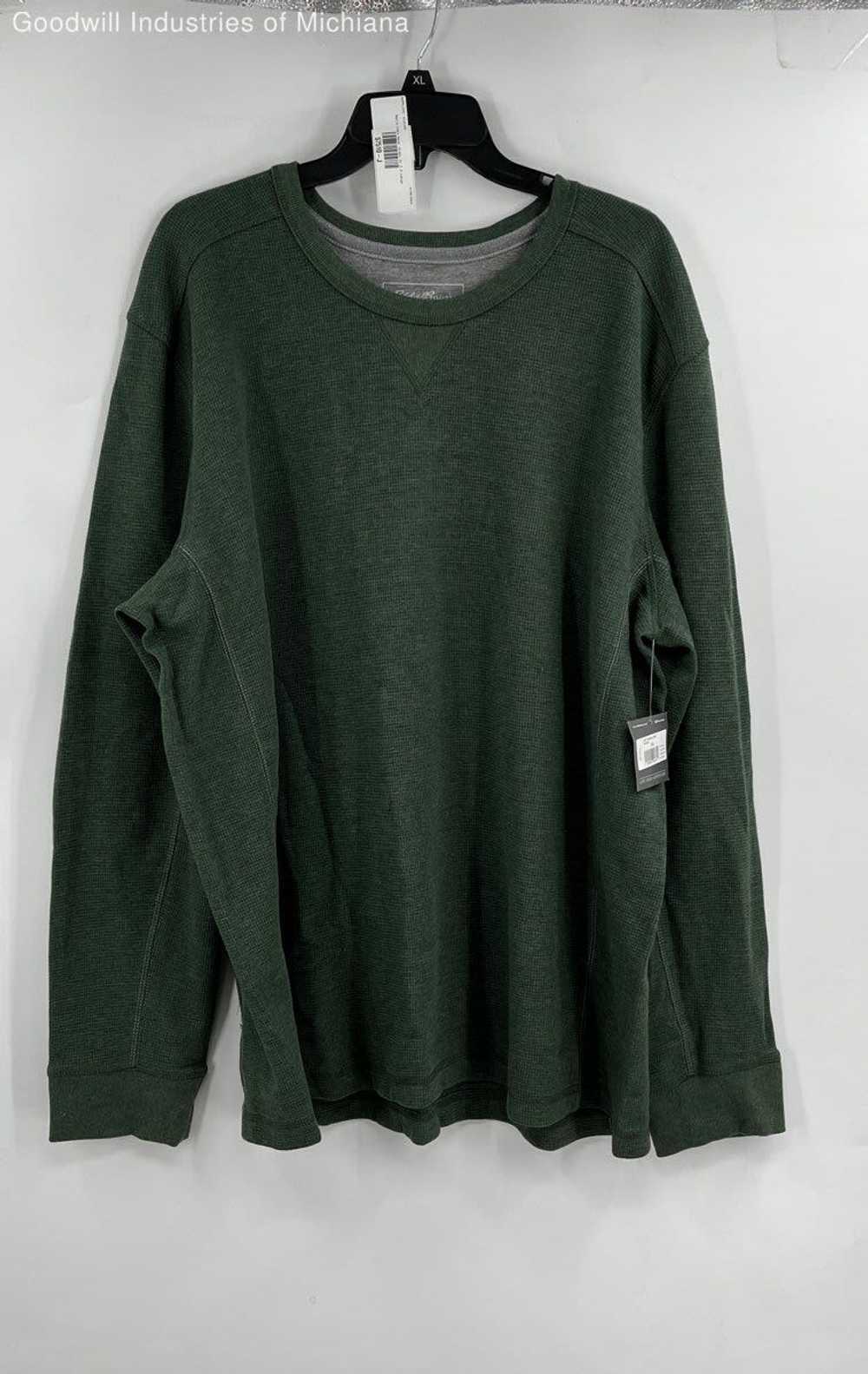 Men's Eddie Bauer Green Sweater size 2XL - image 1