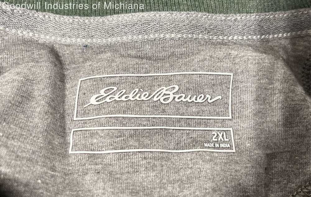 Men's Eddie Bauer Green Sweater size 2XL - image 3