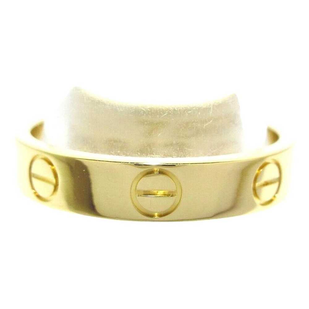 Cartier Love yellow gold ring - image 1