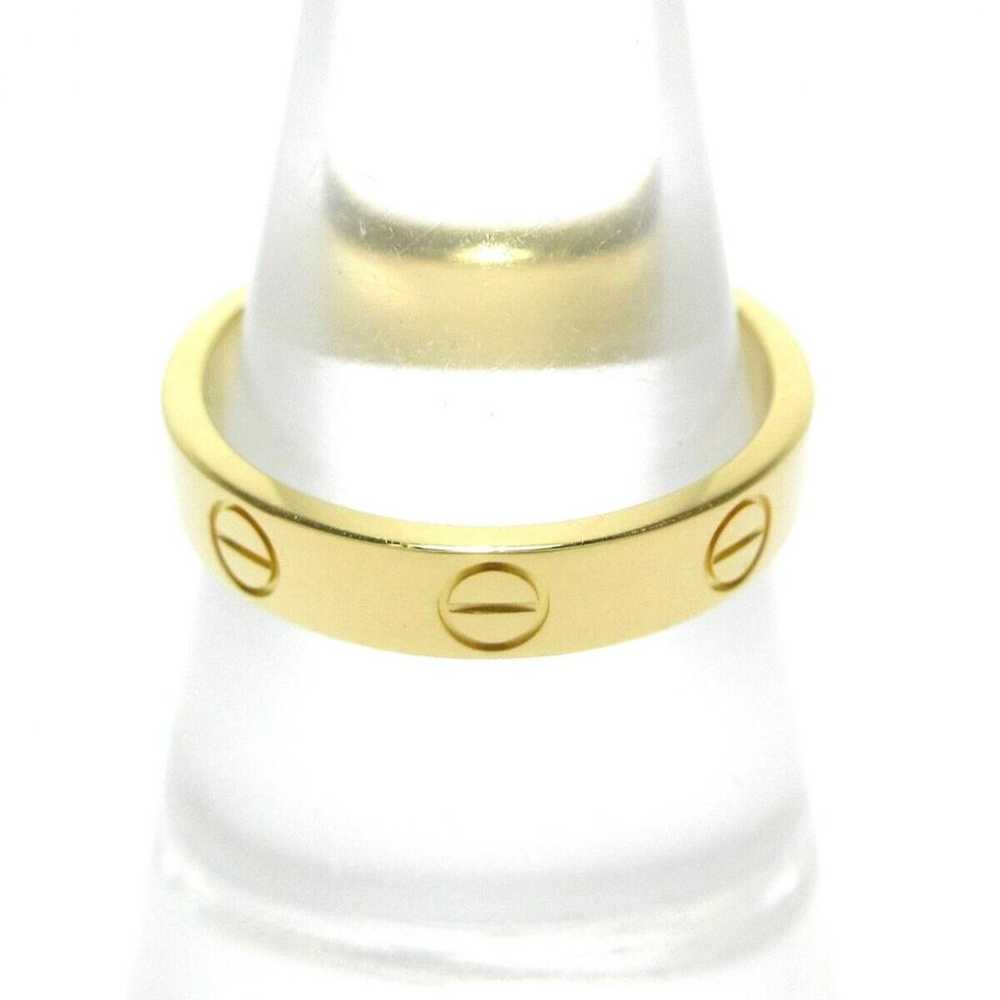 Cartier Love yellow gold ring - image 3