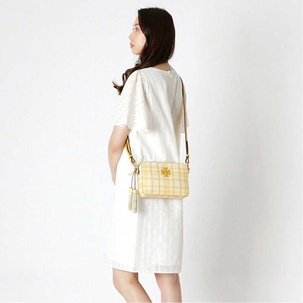 【Rare and exquisite item】Tory Burch yellow gingha… - image 1