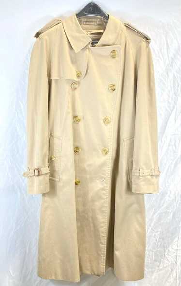 Burberry Beige Vintage Double Breasted Trench Coat