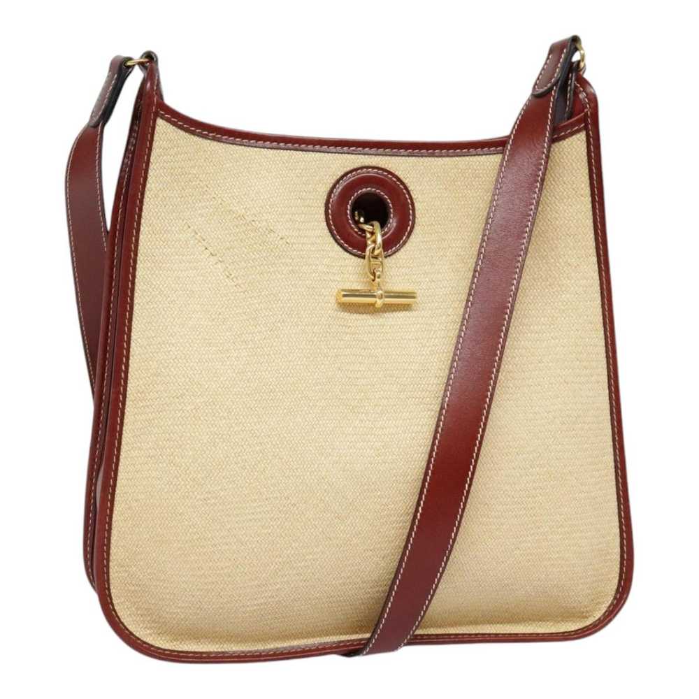 Hermes HERMES Vespa PM Shoulder Bag Straw Beige G… - image 1