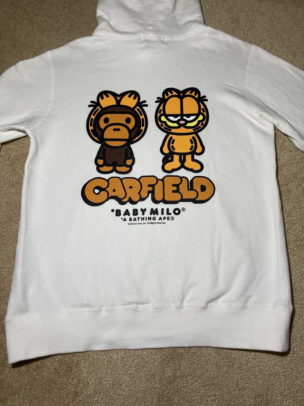 Bape Bape x Garfield Pullover Hoodie (SS20) - image 2