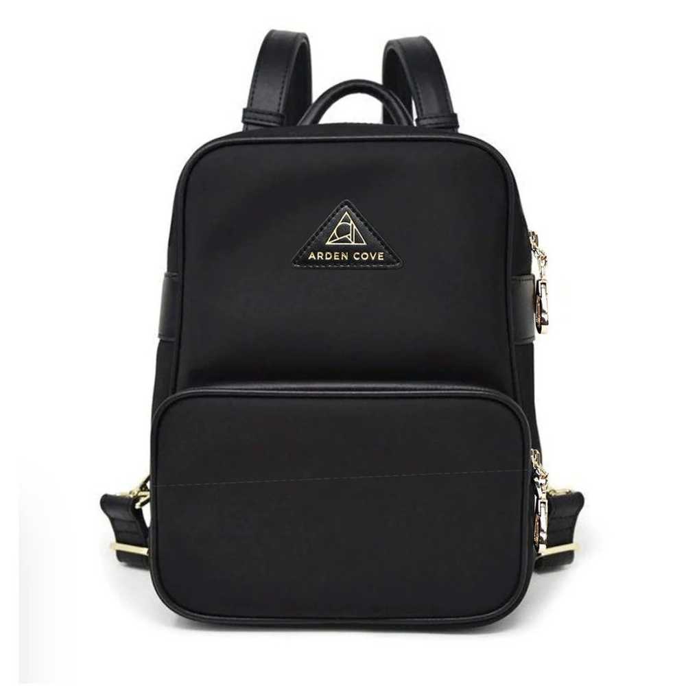 Arden Cove Carmel Black Backpack Crossbody LOCKIN… - image 1