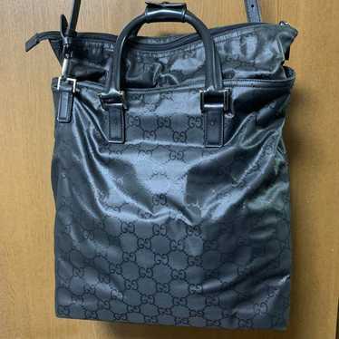 【GUCCI】GG Nylon 2WAY Shoulder Bag