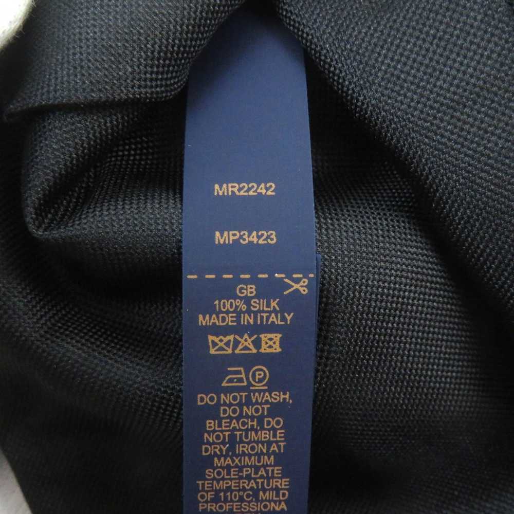 LOUIS VUITTON tie MP3423 Main: 100% silk Black mu… - image 9