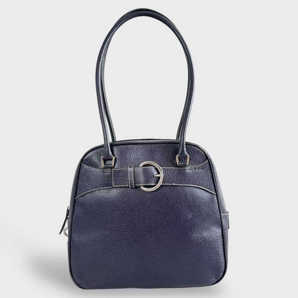 Rare, beautiful Prada leather handbag shoulder ba… - image 2