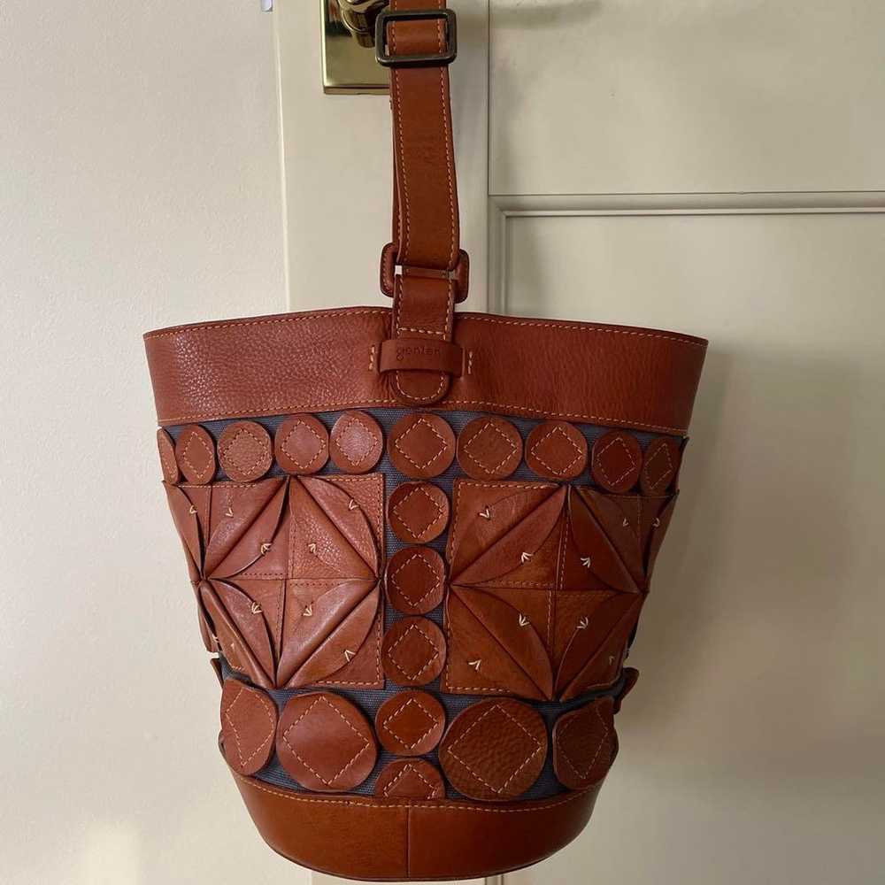 genten Cathedral Window Bucket Bag - image 1