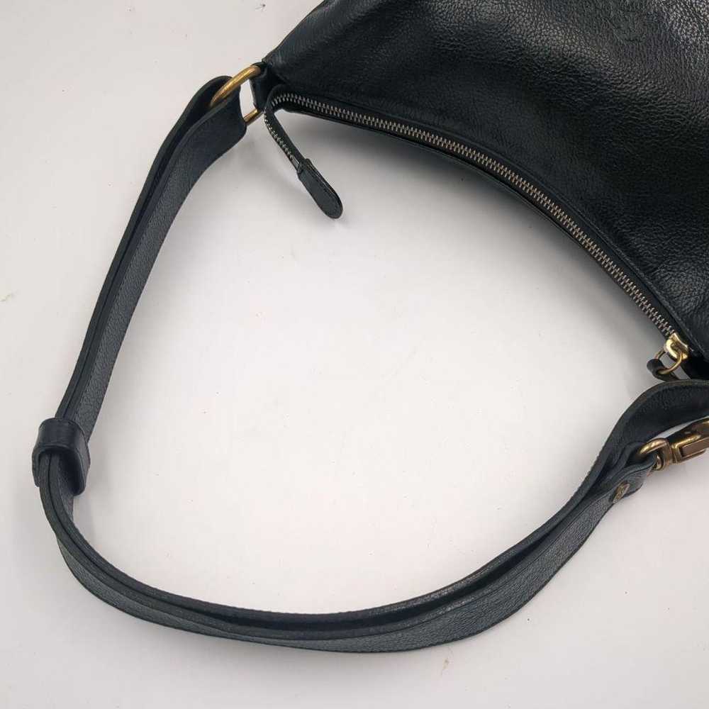 ★ IL BISONTE Shoulder Leather Bag Black - image 11