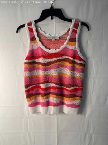 NWT Loft Multicolor Striped Women's Knit Tank Top,