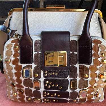 Blingy Braccialini leather bag