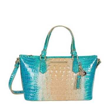 Brahmin Asher Ombré Ocean Melbourne Mini Satchel … - image 1