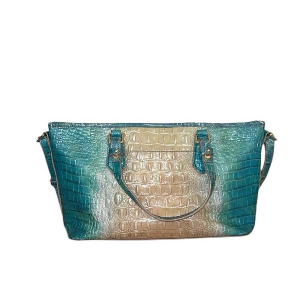 Brahmin Asher Ombré Ocean Melbourne Mini Satchel … - image 3