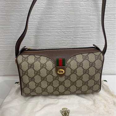 GUCCI Old Gucci Sherry Line Shoulder Bag