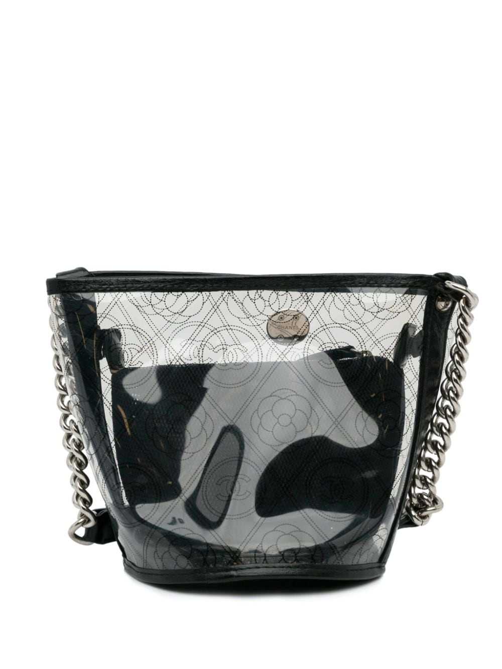 CHANEL Pre-Owned 2018 Camellia bucket bag - White - image 2