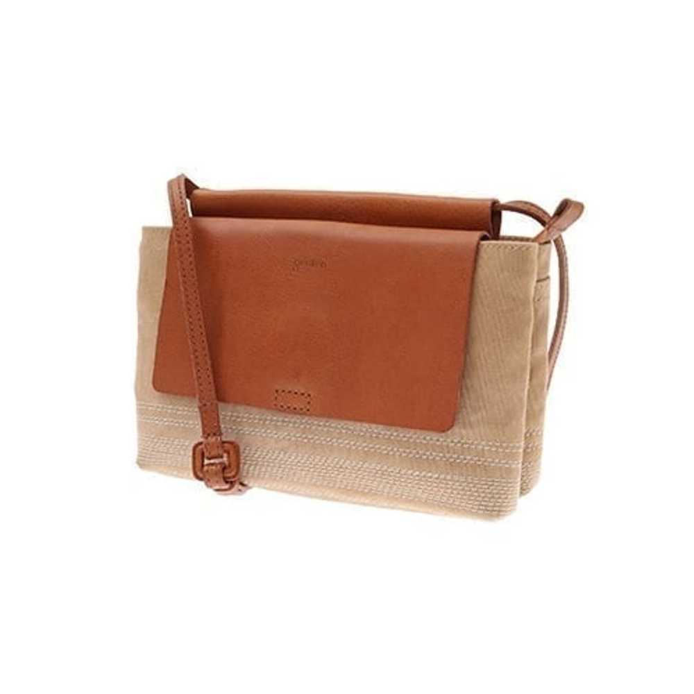 genten​ Mimosa Basic Mini Shoulder Bag Tea Brown - image 1