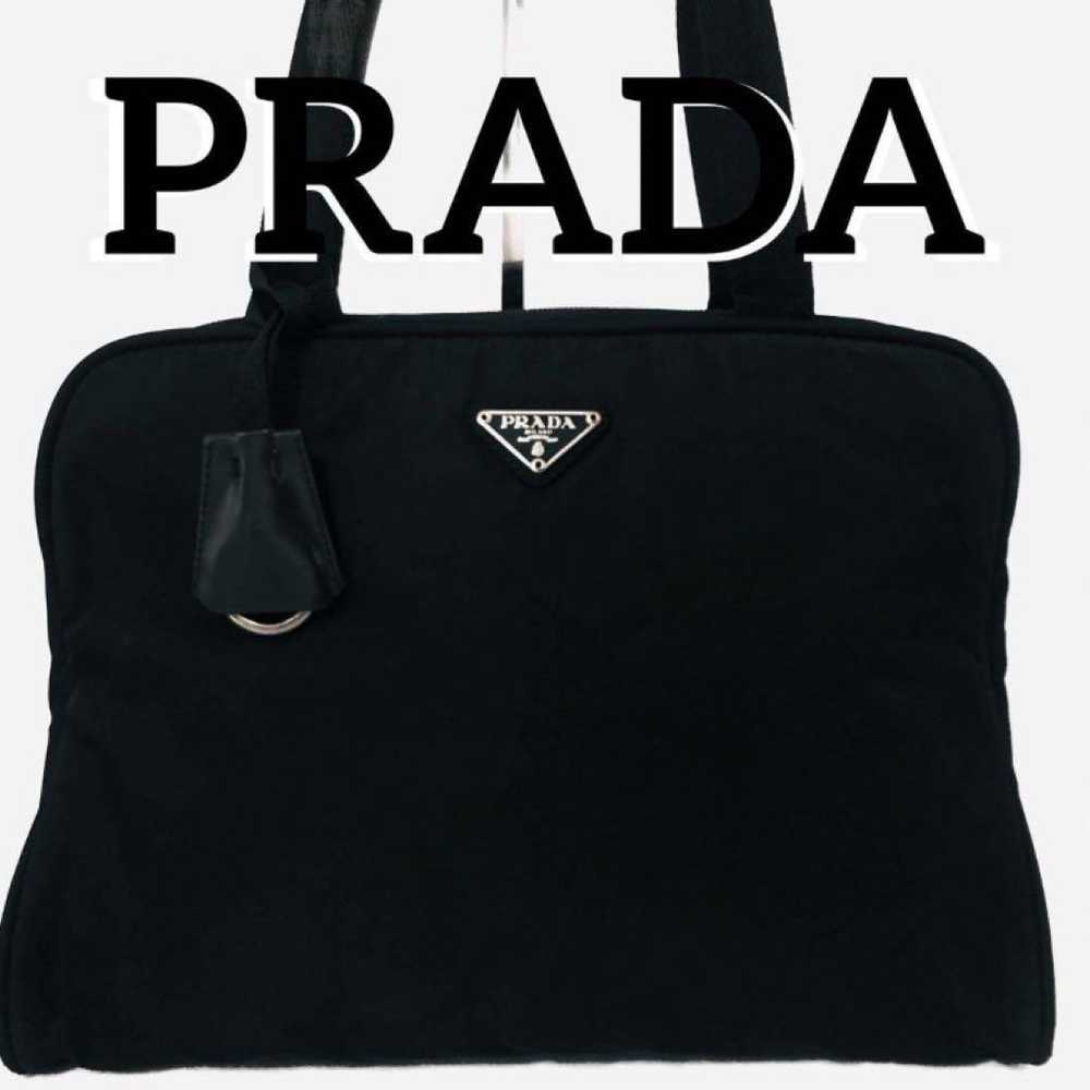 Rare! PRADA ★ Genuine Tote Bag Shoulder Bag Nylon - image 1