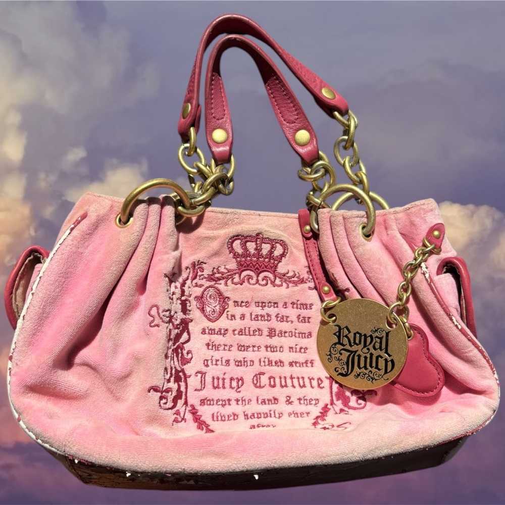 Vintage Juicy Couture pink purse - image 1