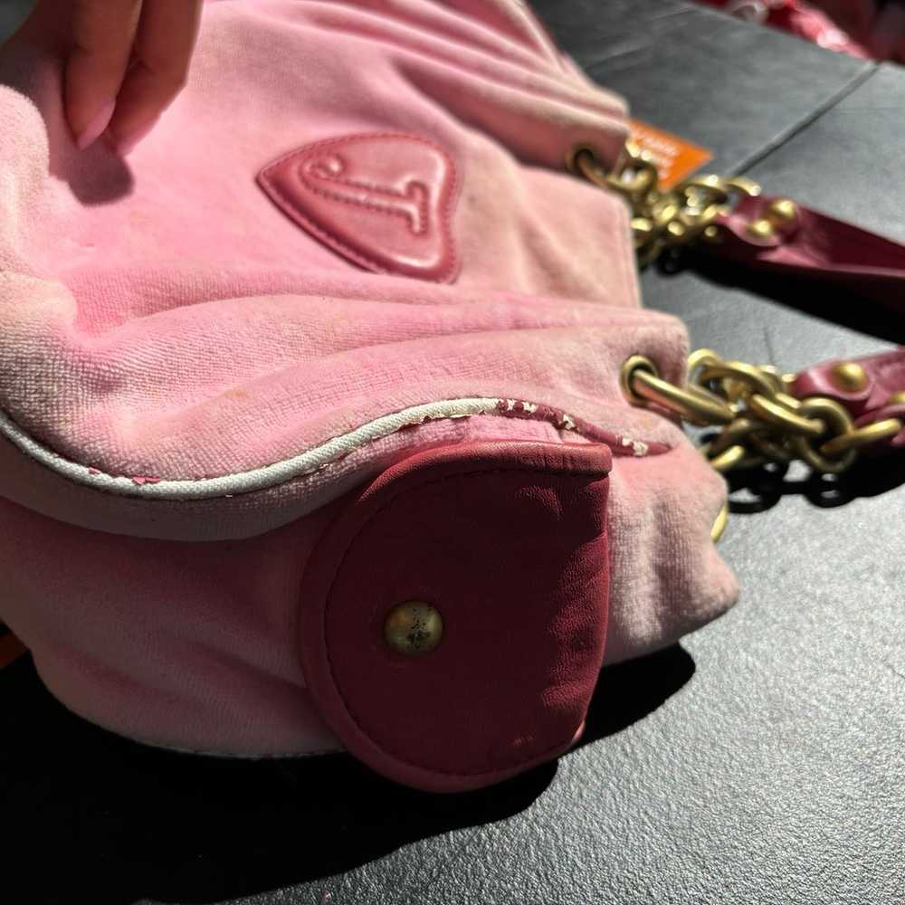 Vintage Juicy Couture pink purse - image 4