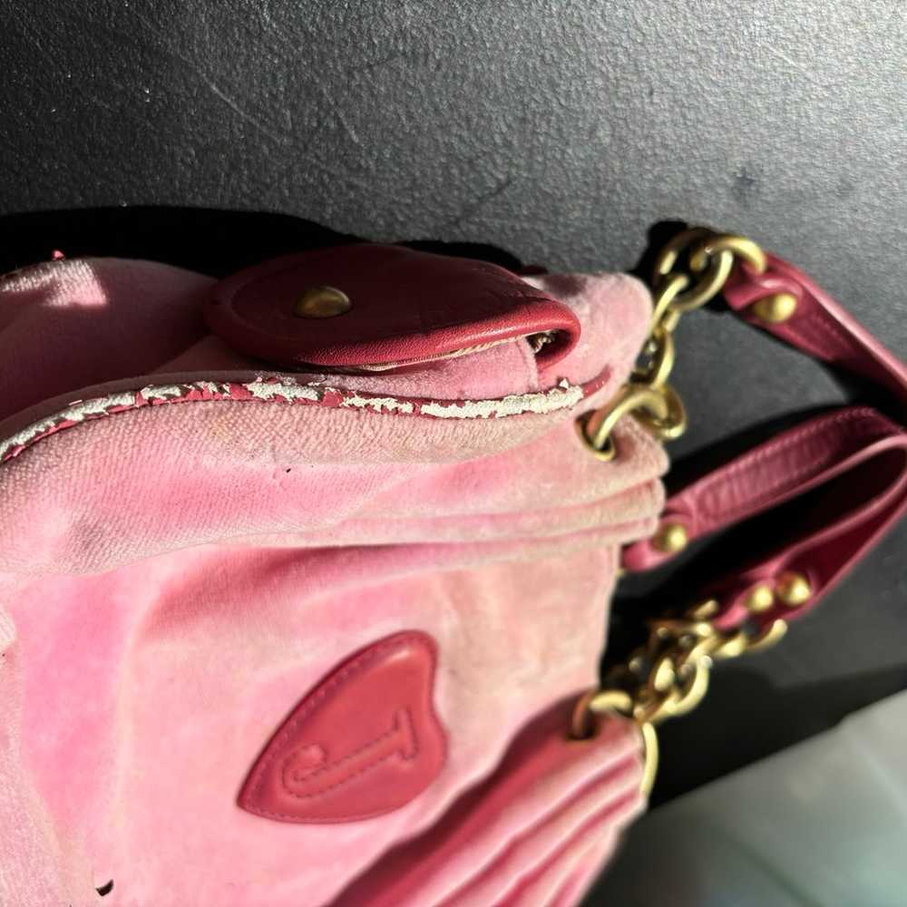 Vintage Juicy Couture pink purse - image 5