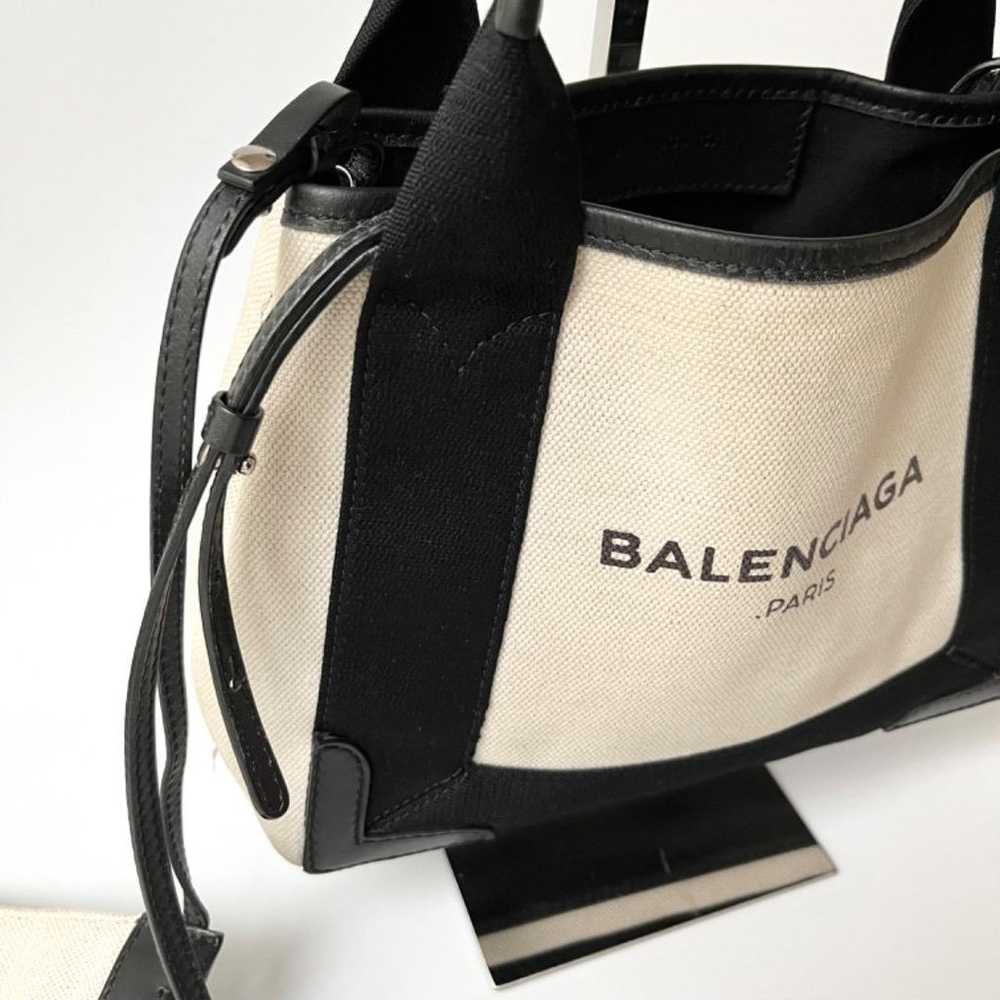 Balenciaga Navy Canvas XS Tote Bag Shoulder Bag 2… - image 2