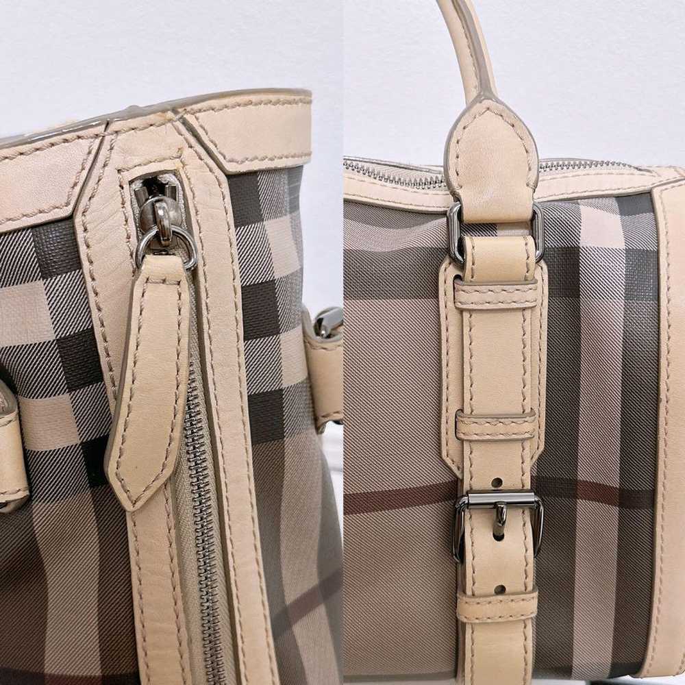 "Burberry" high-quality item 2way bag. - image 4