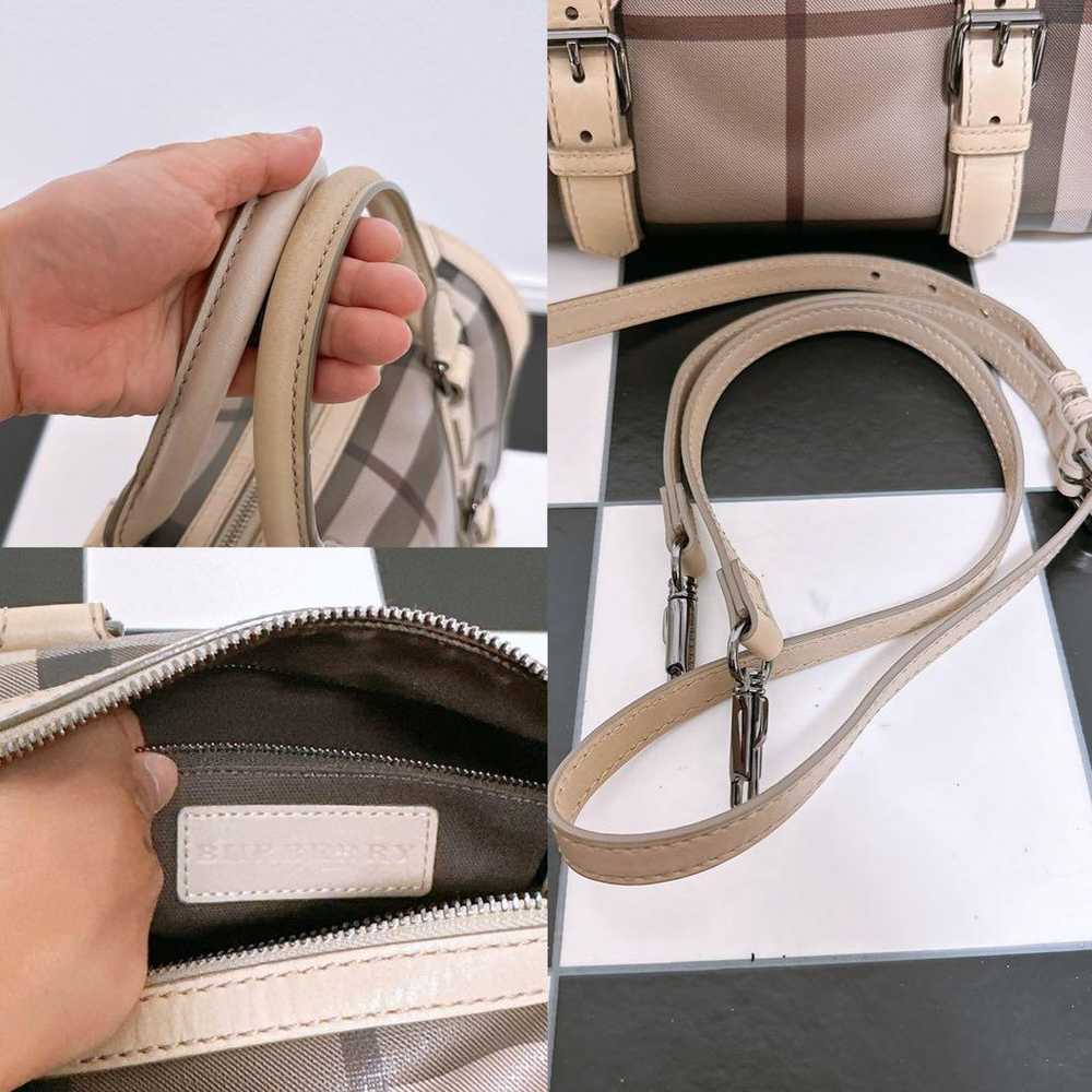 "Burberry" high-quality item 2way bag. - image 8