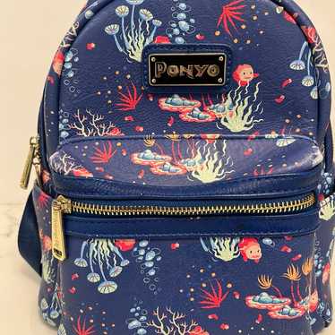 Loungefly Studio Ghibli PONYO Mini Backpack RARE … - image 1