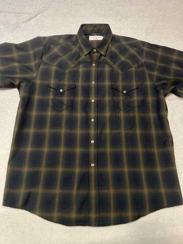 Filson × Vintage Filson pearl snap flannel wool