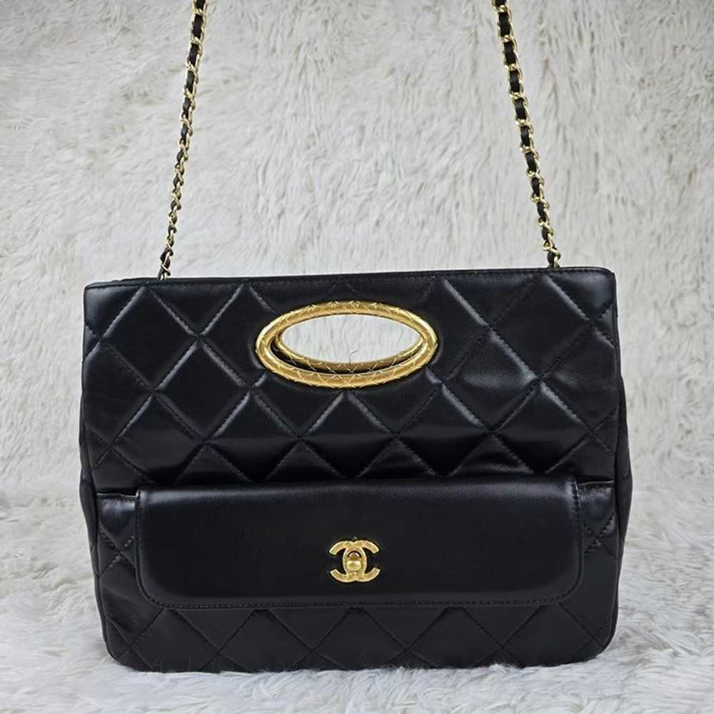 Black female handbag shoulder bag Messenger bag - image 1