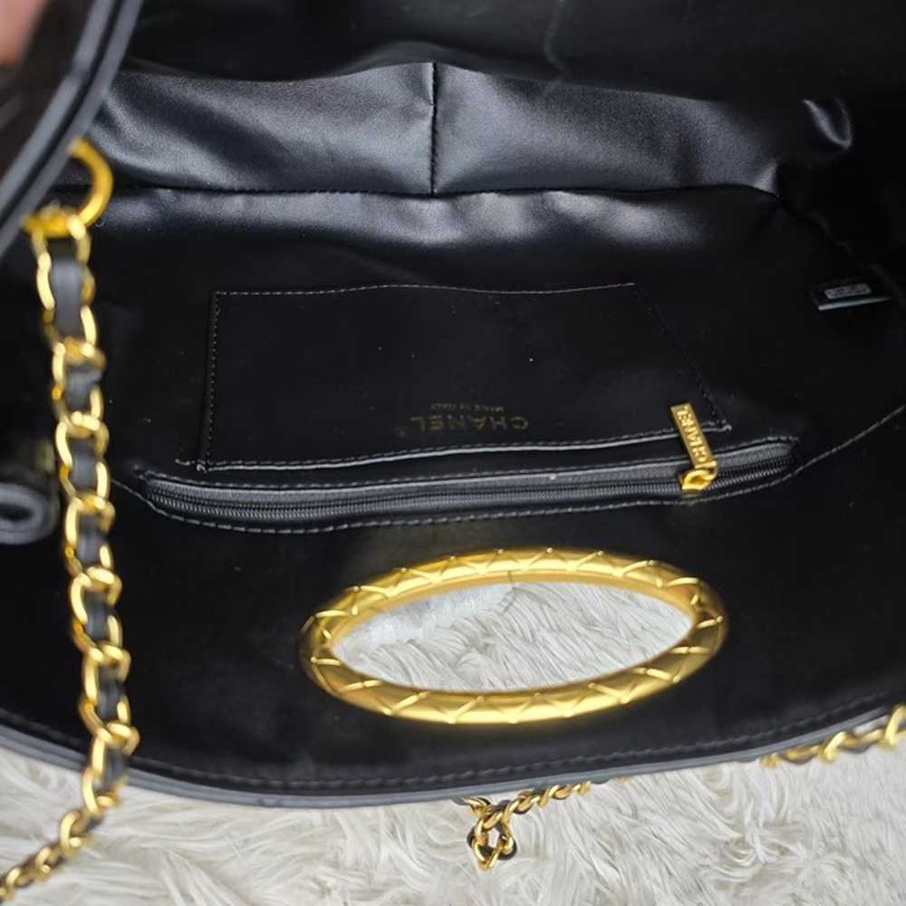 Black female handbag shoulder bag Messenger bag - image 7