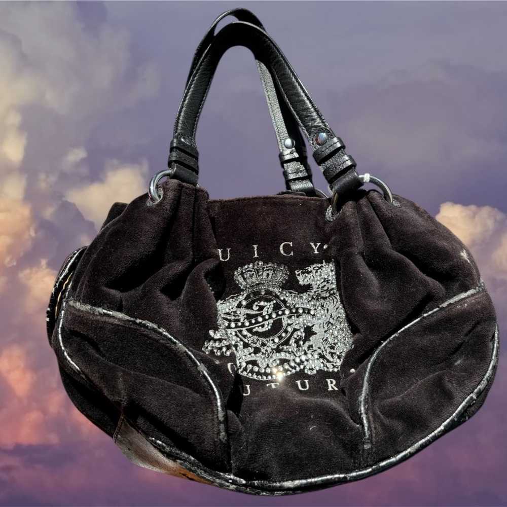 Vintage juicy couture black purse - image 1