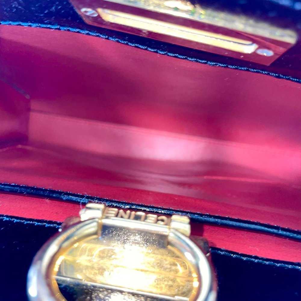 【High-Quality Item ✨️】CELINE Handbag Circle Ganci… - image 11