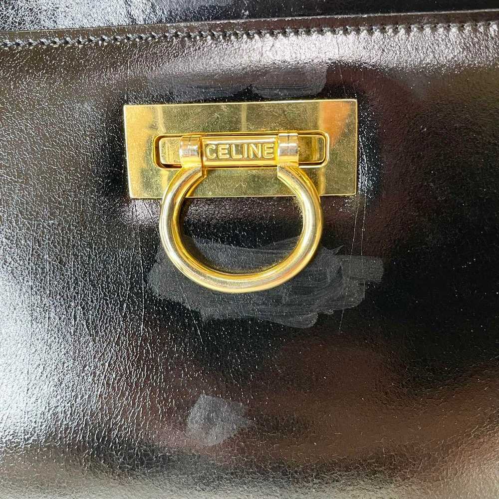 【High-Quality Item ✨️】CELINE Handbag Circle Ganci… - image 8