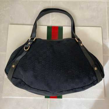 Gucci Tote Shoulder Bag Abby GG Canvas Gucci Bag