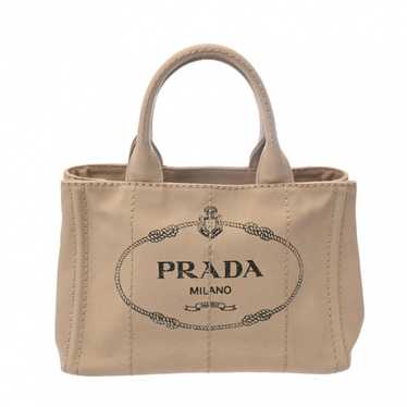 Prada Prada Canapa Beige 1BG439 Women's Canvas Ha… - image 1