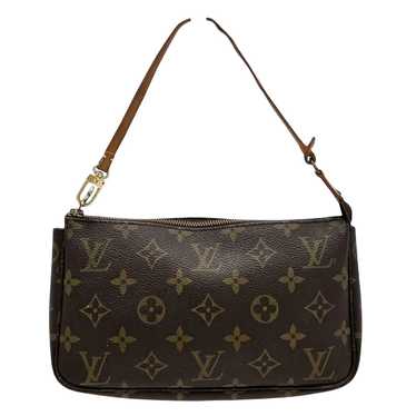 Louis Vuitton Pochette Accessoire Brown Canvas Clu