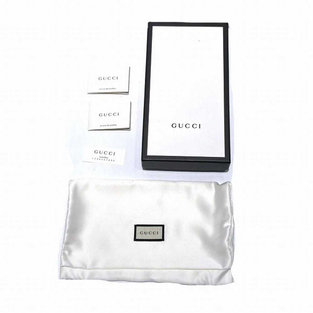 Gucci Interlocking G Black Leather Wallet (Pre-Ow… - image 6