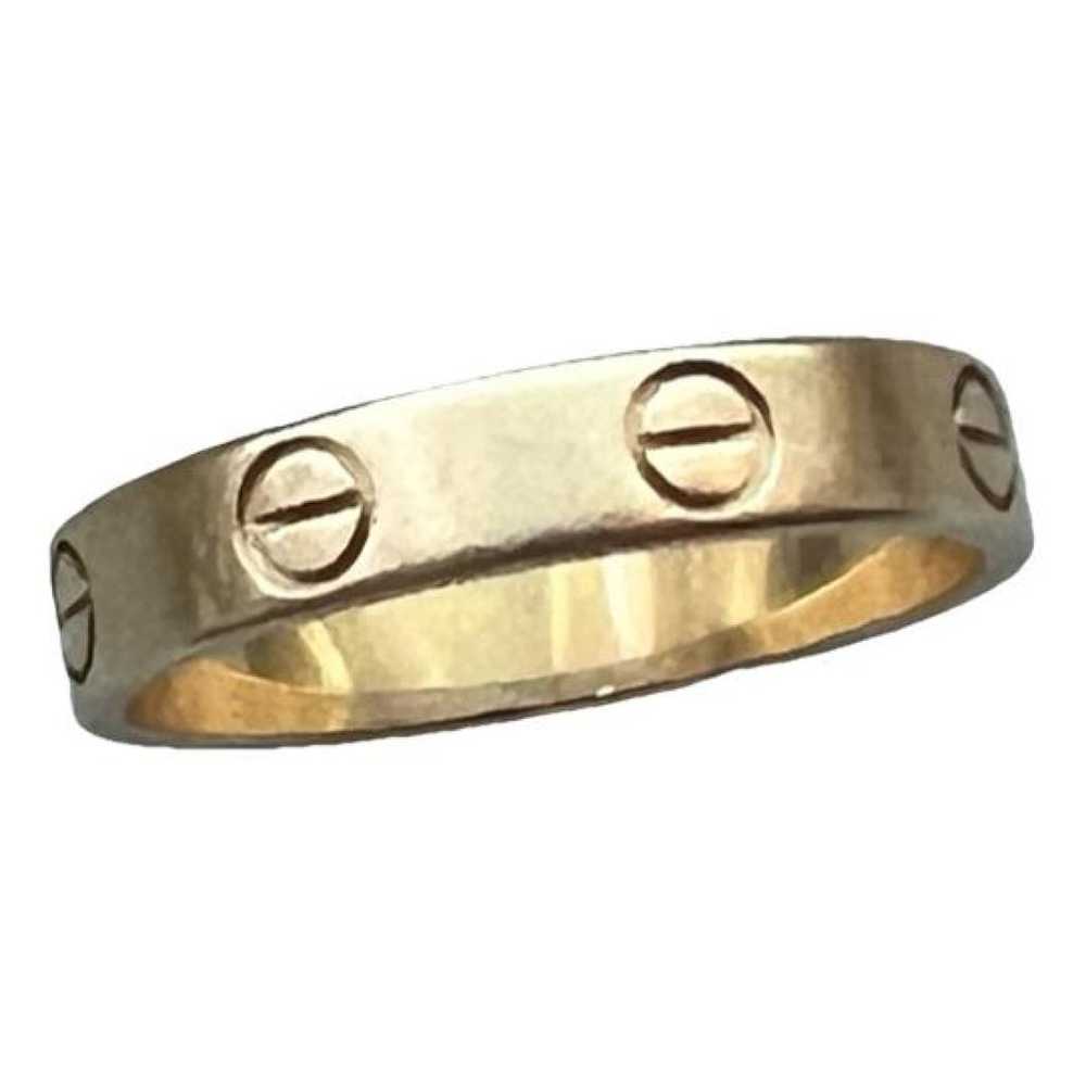 Cartier Love yellow gold ring - image 1