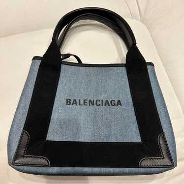 BALENCIAGA / Navy Canvas XS