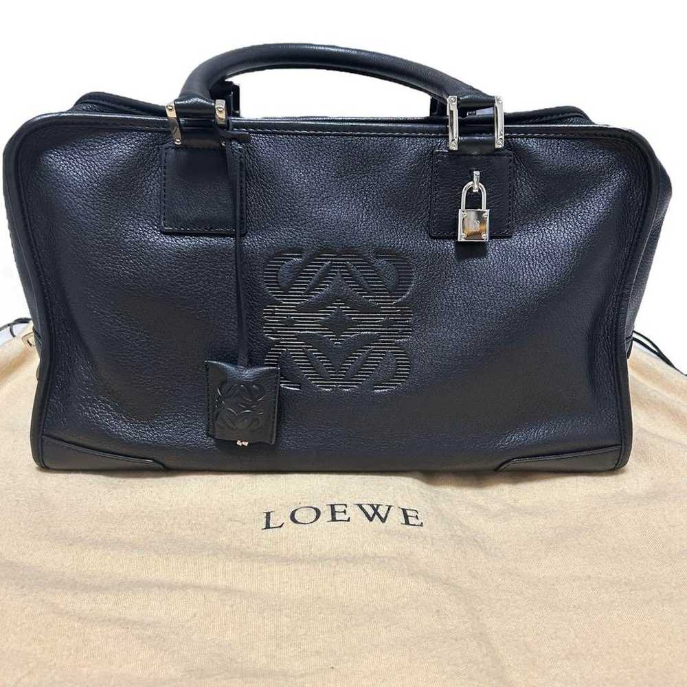 【Superb Condition/Rare】Loewe Amazona 36 Leather H… - image 1