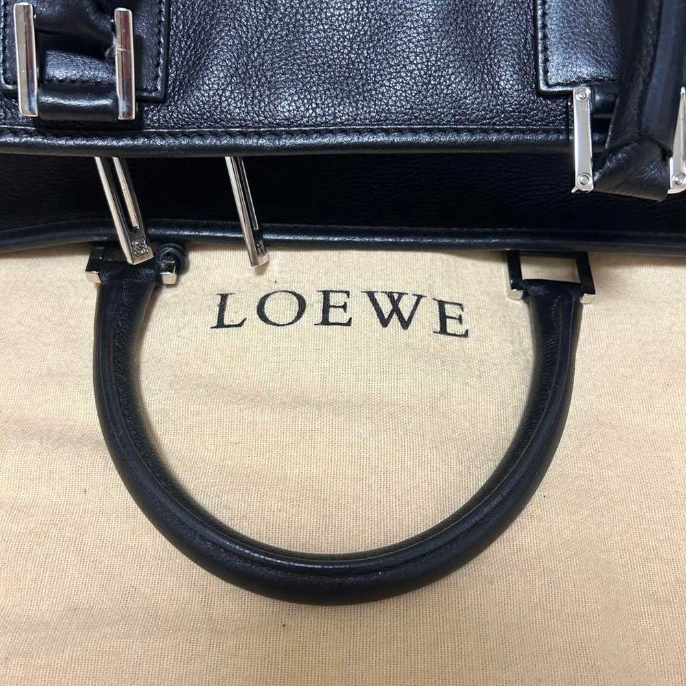 【Superb Condition/Rare】Loewe Amazona 36 Leather H… - image 9