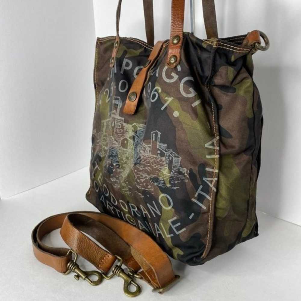 CAMPOMAGGI Camo Bag Tote Crossbody Teodorano Ital… - image 2