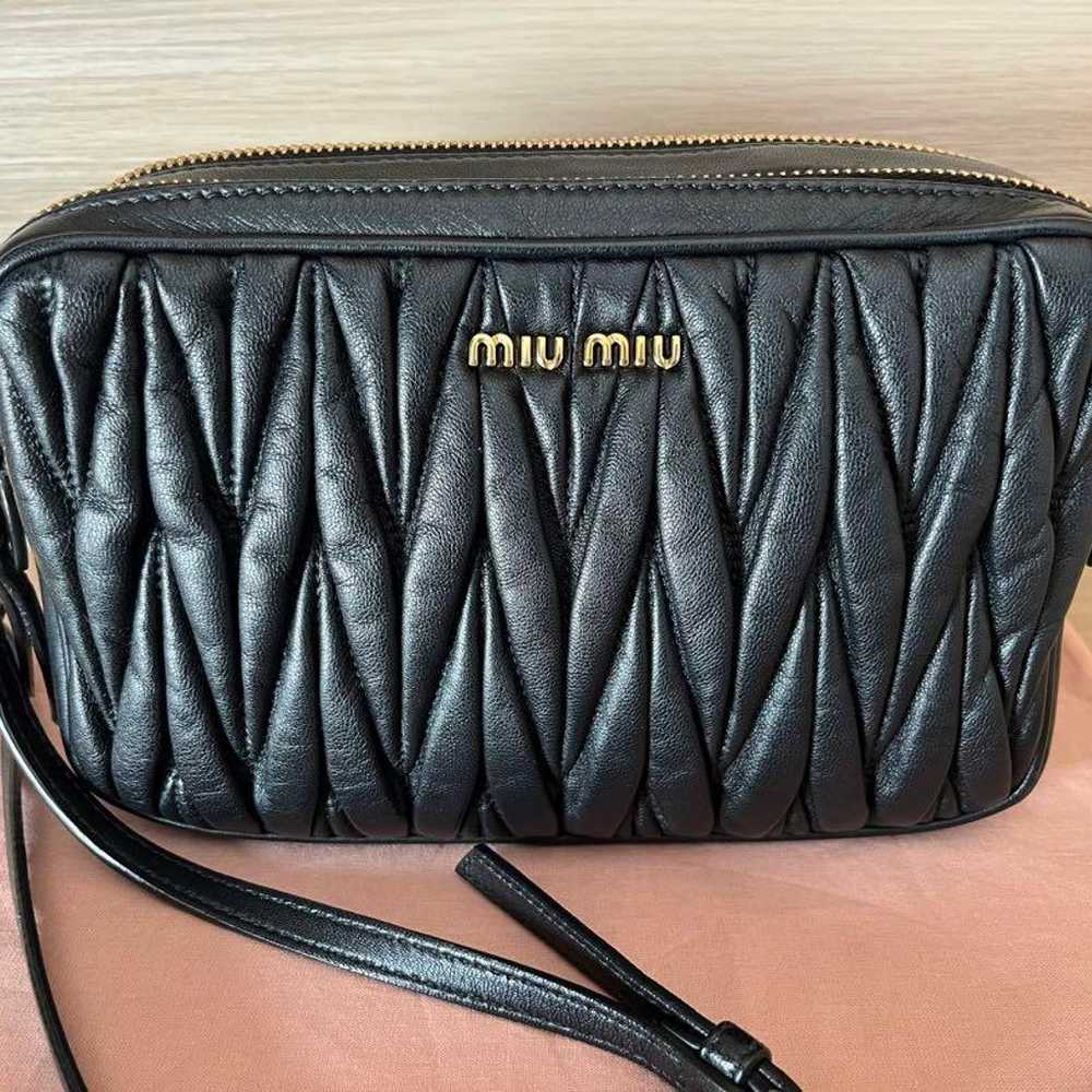 MIU MIU Matelassé Shoulder Bag Crossbody Mini Bag - image 3