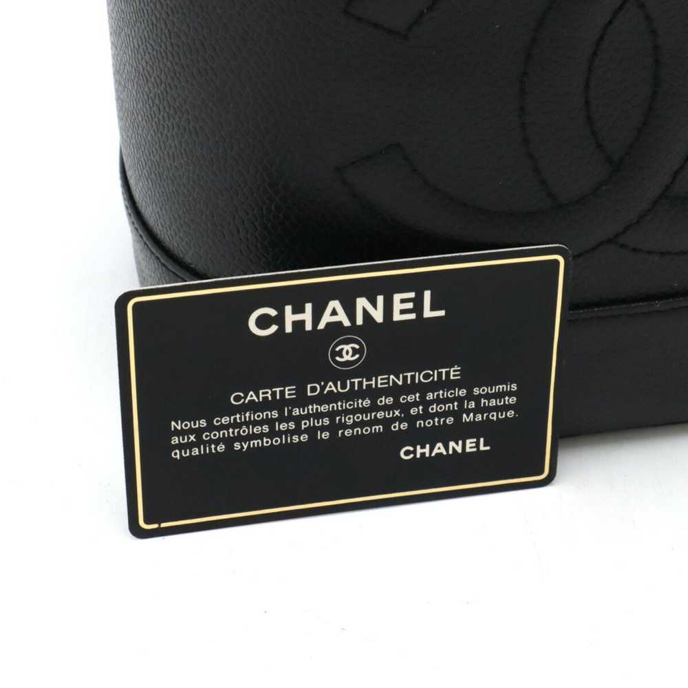 Chanel CHANEL Coco Mark Vanity Bag Handbag Pouch … - image 10