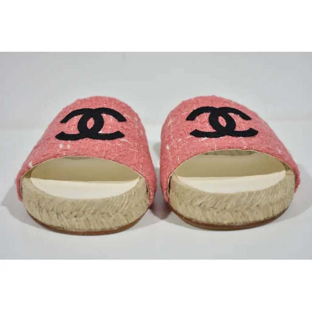 Chanel Tweed mules - image 5