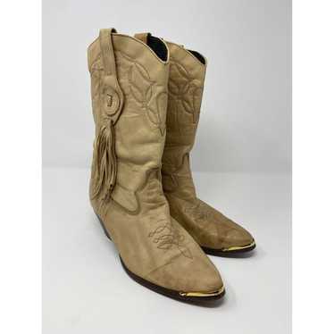 Laredo Vintage Cowboy Boots Womens size 6 M Leath… - image 1